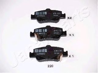 Купить запчасть JAPANPARTS - PP220AF 