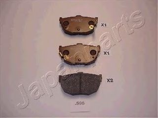 Купить запчасть JAPANPARTS - PP595AF 