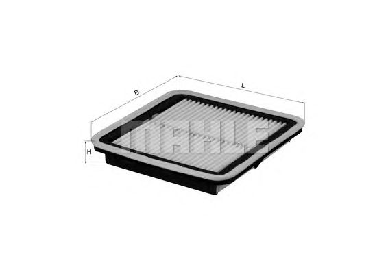 Купить запчасть KNECHT - LX2672 