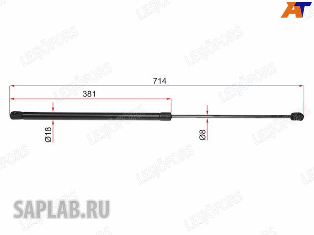 Купить запчасть LESJOFORS - 8092501 