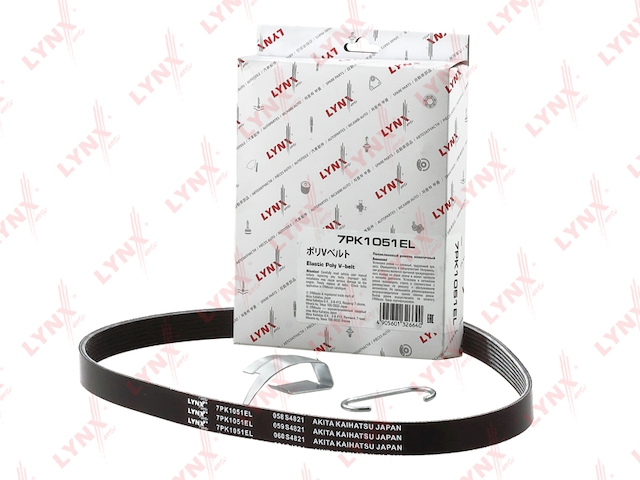 Купить запчасть LYNXAUTO - 7PK1051EL 