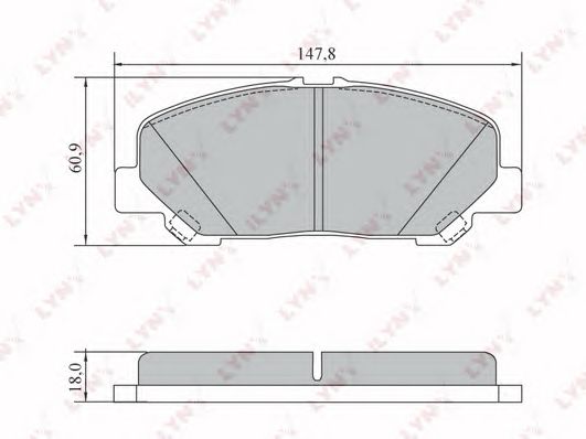 Купить запчасть LYNXAUTO - BD7576 