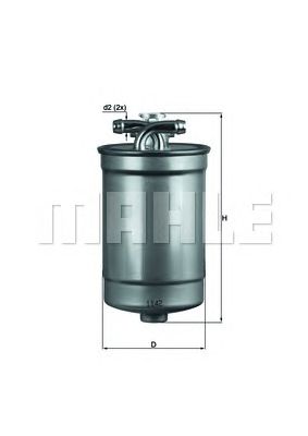 Купить запчасть MAHLE - KL554D 