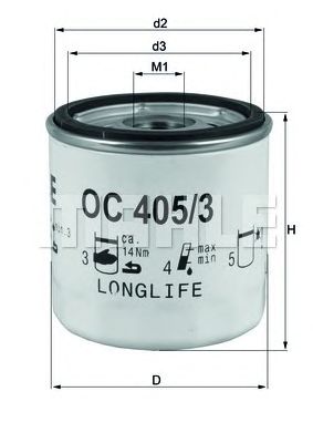Купить запчасть MAHLE - OC4053 