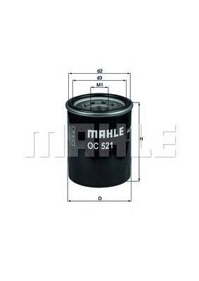 Купить запчасть MAHLE - OC521 