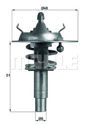 Купить запчасть MAHLE - TX10690D 