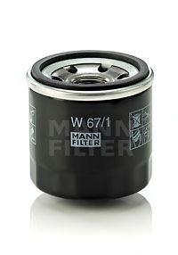 Купить запчасть MANN-FILTER - W671 