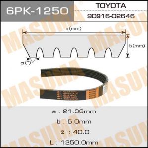 Купить запчасть MASUMA - 6PK1250 