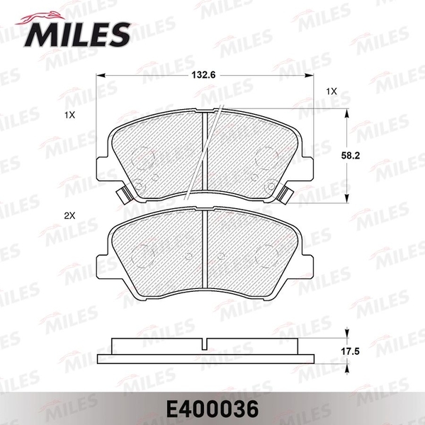 Купить запчасть MILES - E400036 