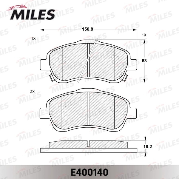 Купить запчасть MILES - E400140 