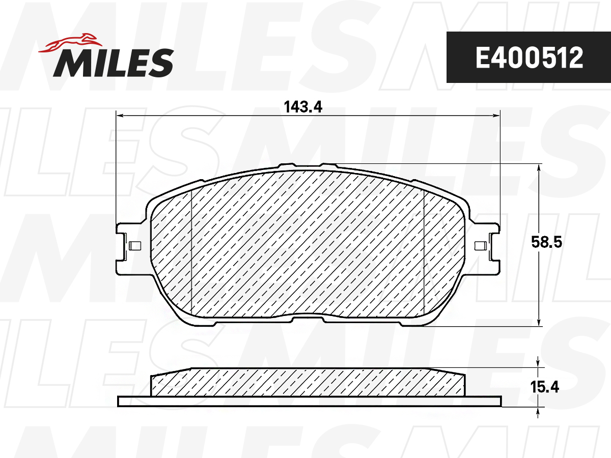 Купить запчасть MILES - E400512 