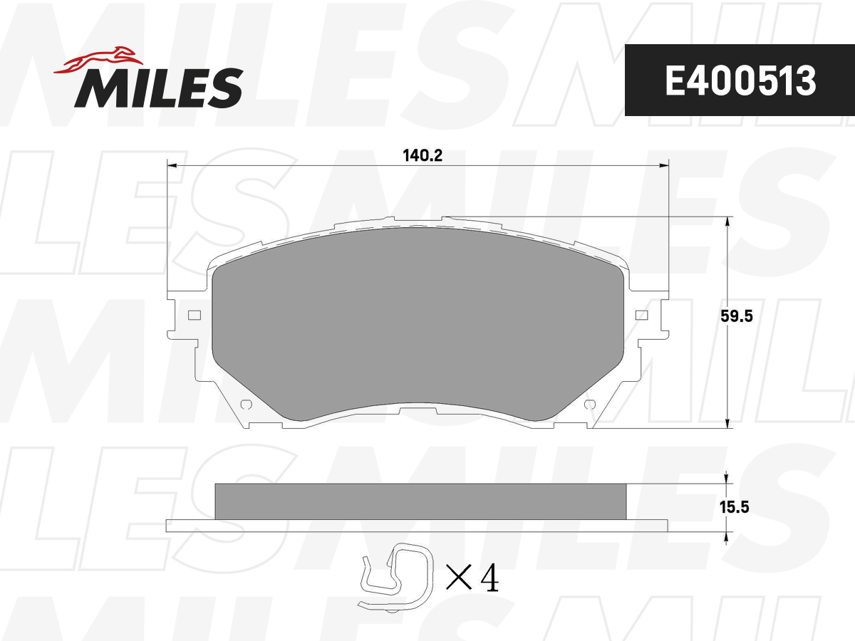 Купить запчасть MILES - E400513 