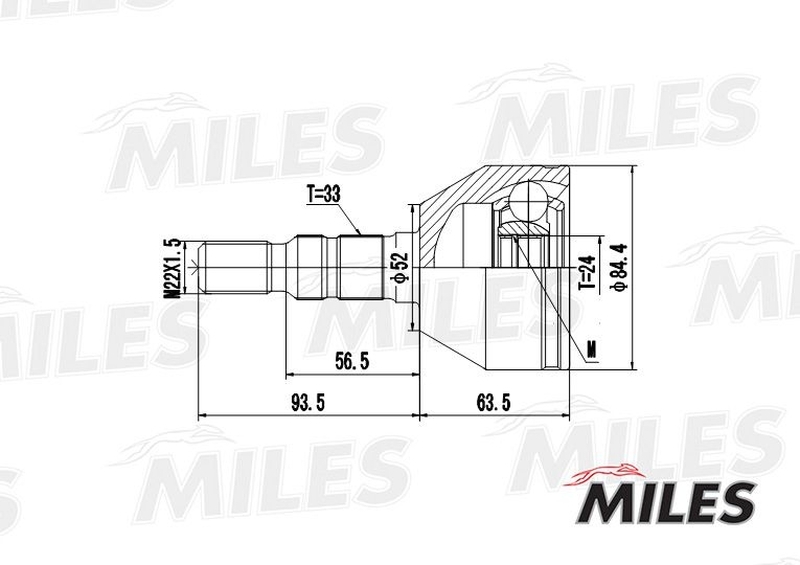 Купить запчасть MILES - GA20619 