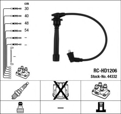 Купить запчасть NGK - 44332 