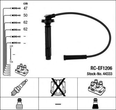 Купить запчасть NGK - 44333 