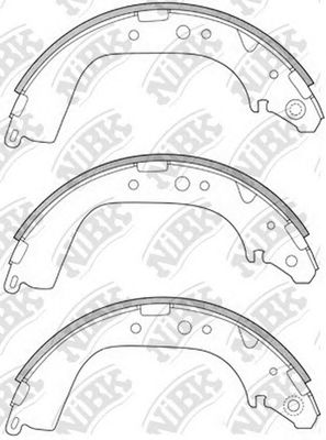 Купить запчасть NIBK - FN2280 
