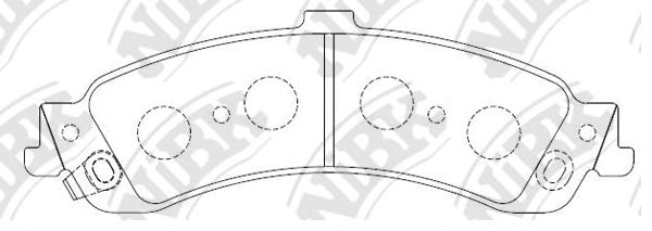 Купить запчасть NIBK - PN0056 
