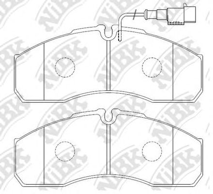 Купить запчасть NIBK - PN0072W 
