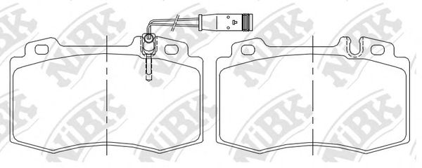 Купить запчасть NIBK - PN0196W 