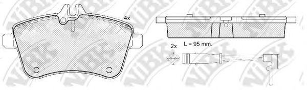 Купить запчасть NIBK - PN0490W 