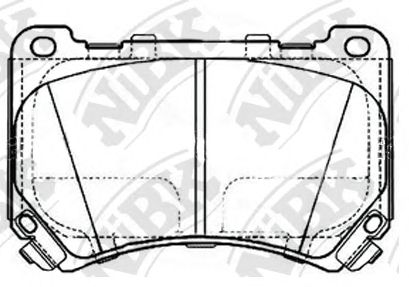 Купить запчасть NIBK - PN11002 