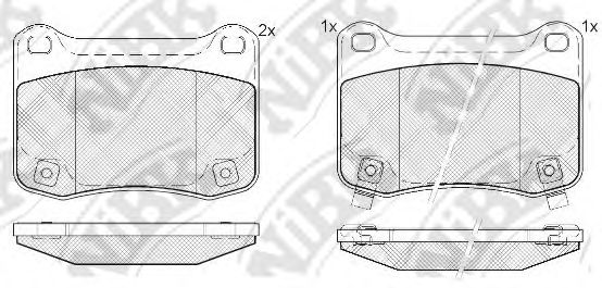 Купить запчасть NIBK - PN1851 