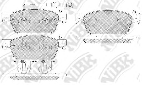 Купить запчасть NIBK - PN33001W 
