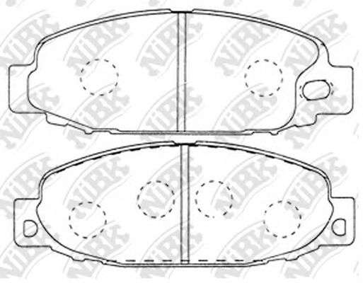 Купить запчасть NIBK - PN3347 