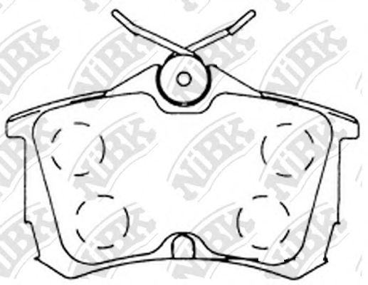 Купить запчасть NIBK - PN8109 