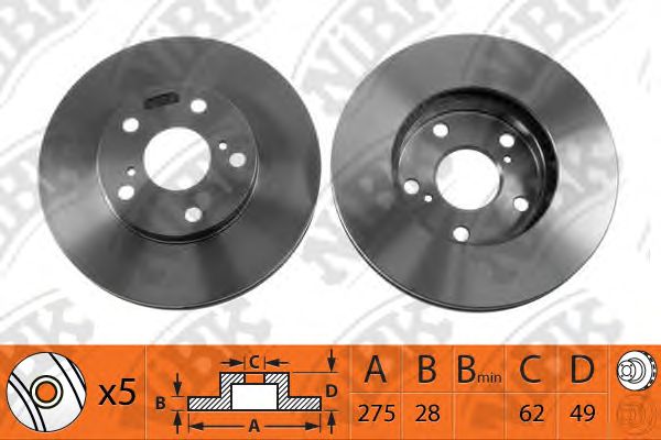 Купить запчасть NIBK - RN1009 