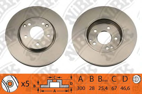 Купить запчасть NIBK - RN1087 