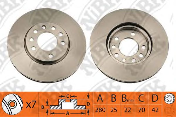 Купить запчасть NIBK - RN1112 