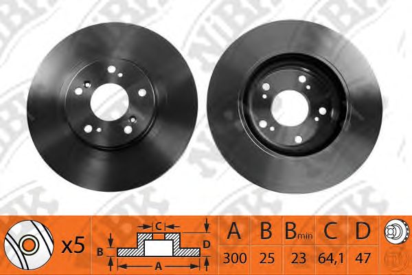 Купить запчасть NIBK - RN1177 