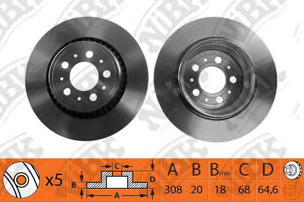 Купить запчасть NIBK - RN1181 