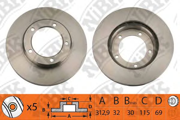 Купить запчасть NIBK - RN1224 