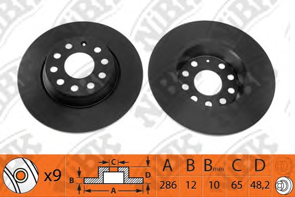 Купить запчасть NIBK - RN1227 