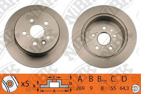 Купить запчасть NIBK - RN1232 