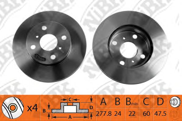 Купить запчасть NIBK - RN1323 
