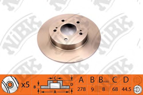 Купить запчасть NIBK - RN1363 