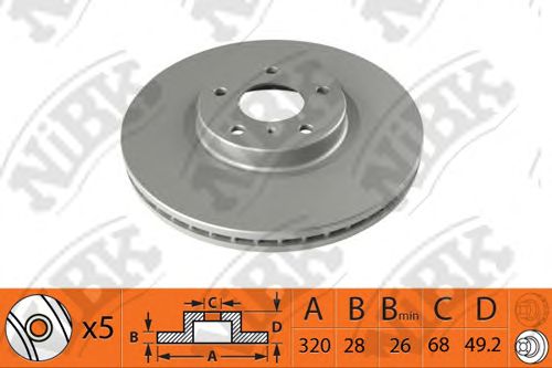 Купить запчасть NIBK - RN1423 