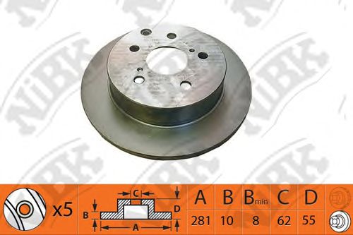 Купить запчасть NIBK - RN1433 