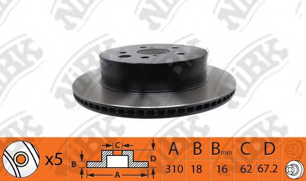 Купить запчасть NIBK - RN1439 