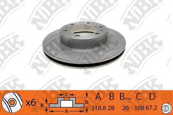 Купить запчасть NIBK - RN1446 