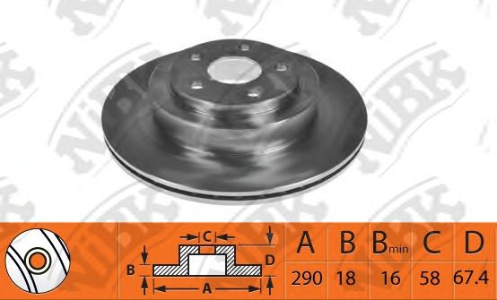 Купить запчасть NIBK - RN1508 