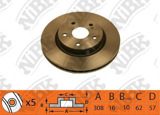 Купить запчасть NIBK - RN1522 