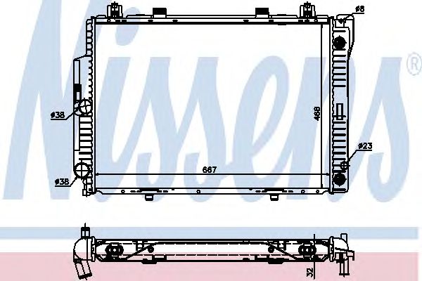 Купить запчасть NISSENS - 62713A 