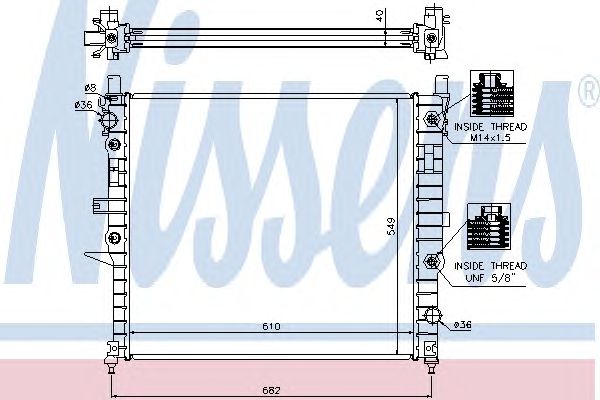 Купить запчасть NISSENS - 62788A 