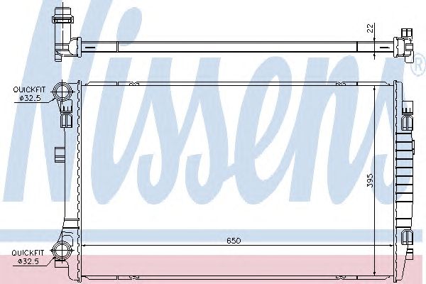 Купить запчасть NISSENS - 65303 