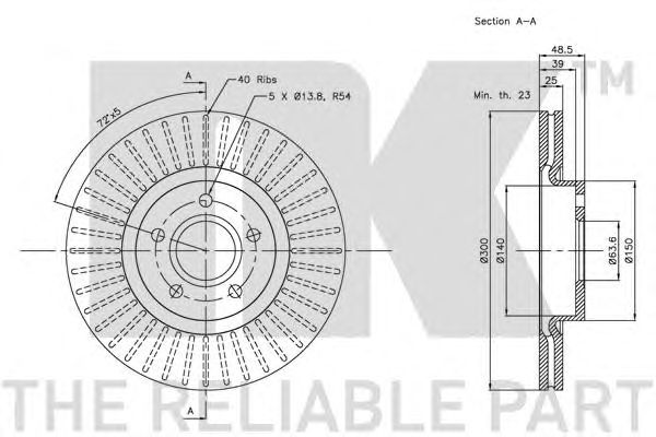 Купить запчасть NK - 204849 