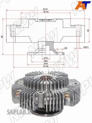Купить запчасть NPW - T163F 